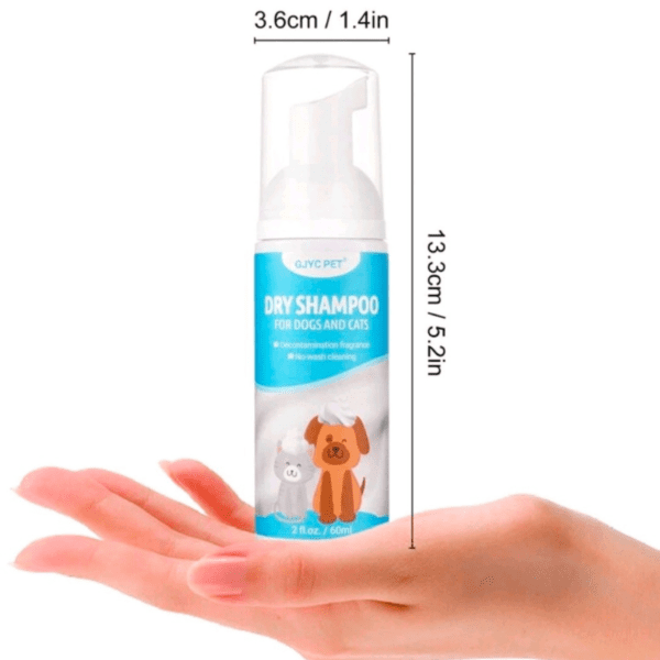 pet dry shampoo
