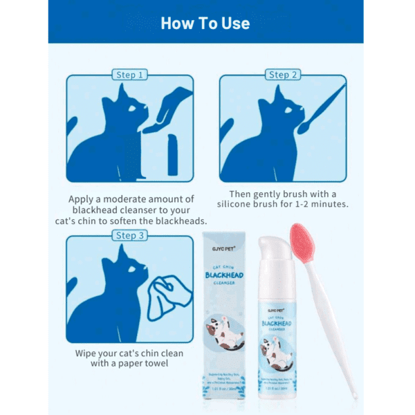 cat chin brush