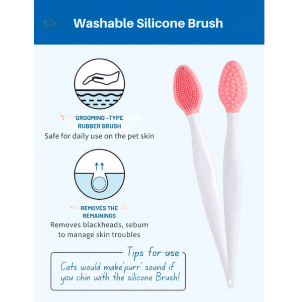 cat chin brush