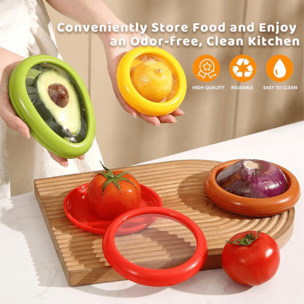 silicone food lids