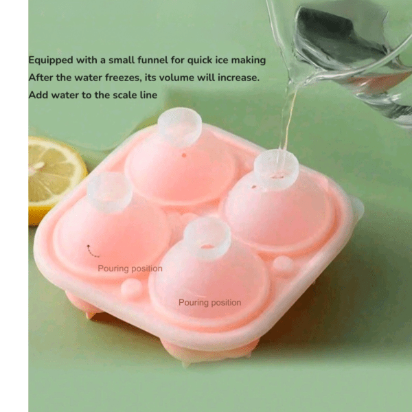 Silicone ice mold